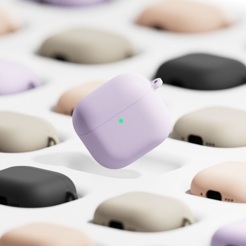 خرید کاور سیلیکونی مناسب برای کیس اپل 4ANC /AirPods 4 با بهترین کیفیت