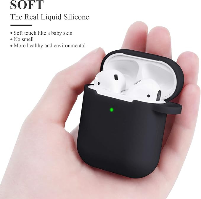 خرید کاور ایرپاد سیلیکونی ایرپاد 1/2 | Airpods 1/2 Silicone Case درجه یک اصل از دیجی اکسس