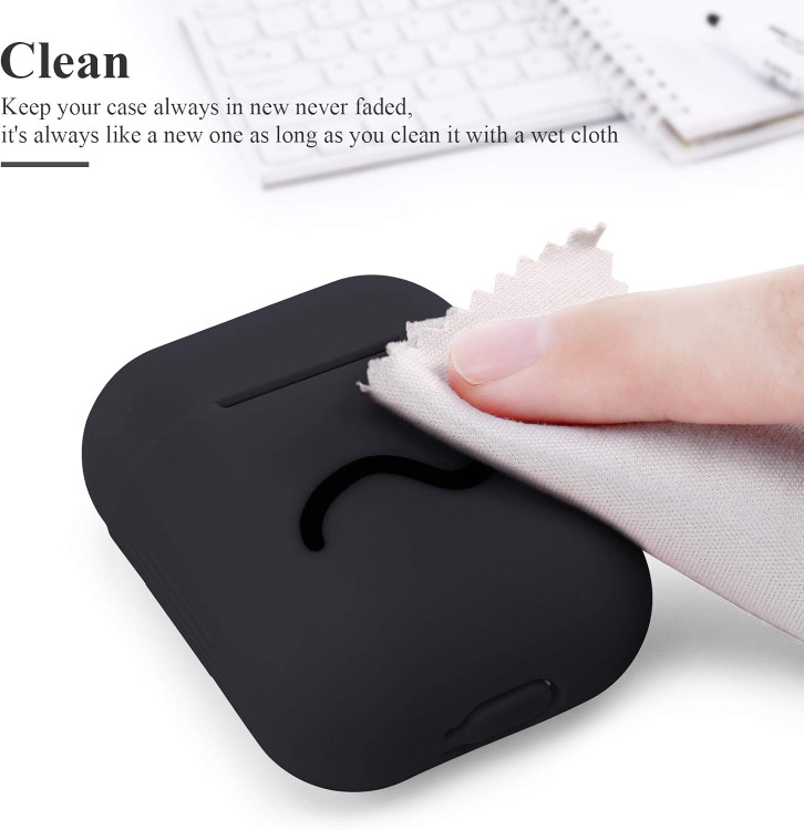 خرید کاور ایرپاد سیلیکونی ایرپاد 1/2 | Airpods 1/2 Silicone Case درجه یک اصل از دیجی اکسس