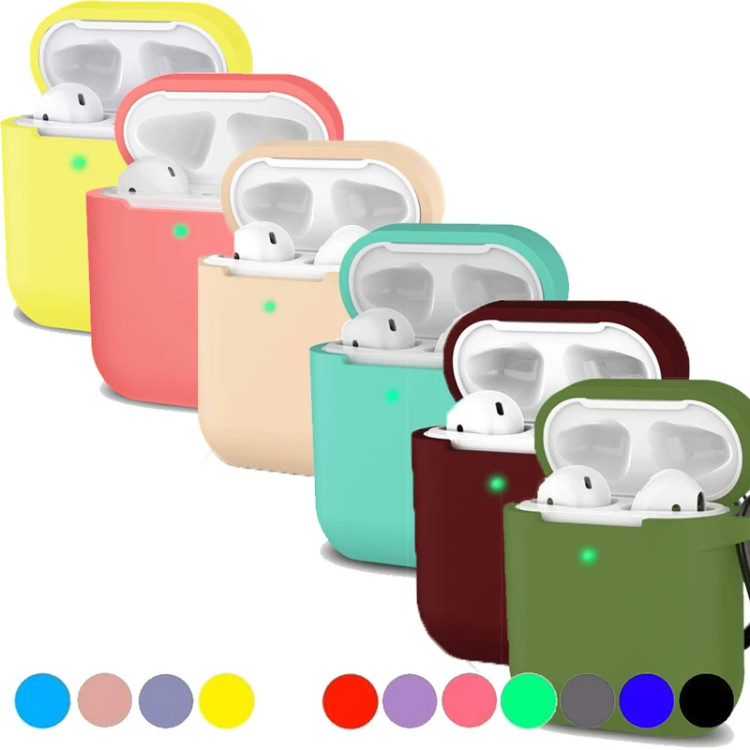 خرید کاور ایرپاد سیلیکونی ایرپاد 1/2 | Airpods 1/2 Silicone Case درجه یک اصل از دیجی اکسس