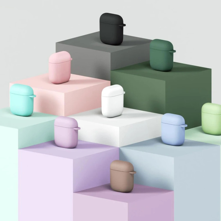 خرید کاور ایرپاد سیلیکونی ایرپاد 1/2 | Airpods 1/2 Silicone Case درجه یک اصل از دیجی اکسس