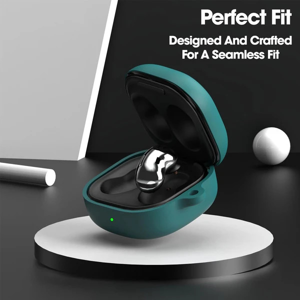 خرید کاور سیلیکونی گلکسی بادز لایو مناسب برای کیس هدفون بی سیم سامسونگ Galaxy Buds Live با بهترین کیفیت از دیجی اکسس