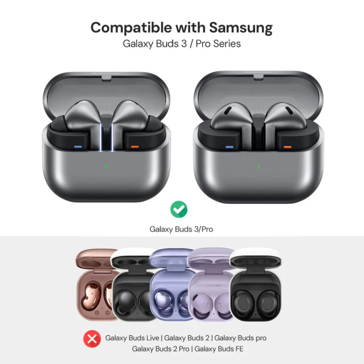 خرید کاور مدل Eggshell مناسب برای کیس سامسونگ Galaxy Buds 3 / 3 Pro از دیجی اکسس