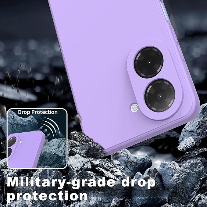 خریدقاب محافظ سیلیکونی محافظ لنز دار Liquid Silicone Slim Case | Xiaomi Redmi A5 4G از دیجی اکسس