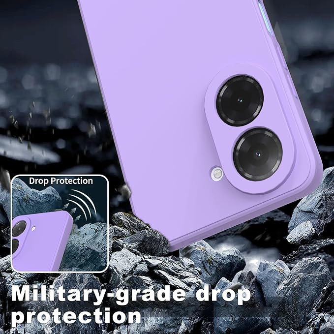 خریدقاب محافظ سیلیکونی محافظ لنز دار Liquid Silicone Slim Case | Xiaomi Redmi A5 4G از دیجی اکسس