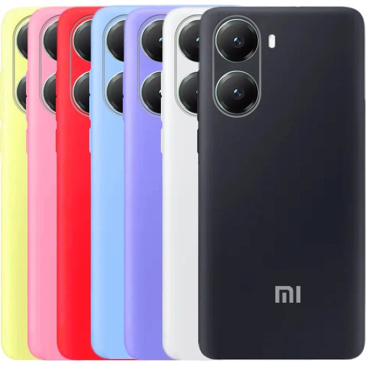 خرید قاب محافظ سیلیکونی محافظ لنز دار Liquid Silicone Slim Case | Poco X7 pro Silicone case از دیجی اکسس