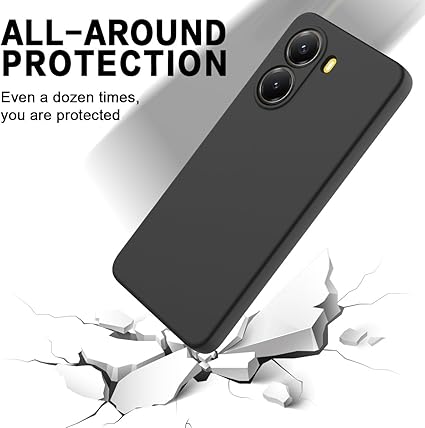 خرید قاب محافظ سیلیکونی محافظ لنز دار Liquid Silicone Slim Case | Poco X7 pro Silicone case از دیجی اکسس