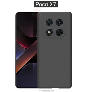 خرید قاب محافظ سیلیکونی محافظ لنز دار Poco X7 5G کاور سیلیکونی پاک کنی ضدلک (100% اصلی) از دیجی اکسس