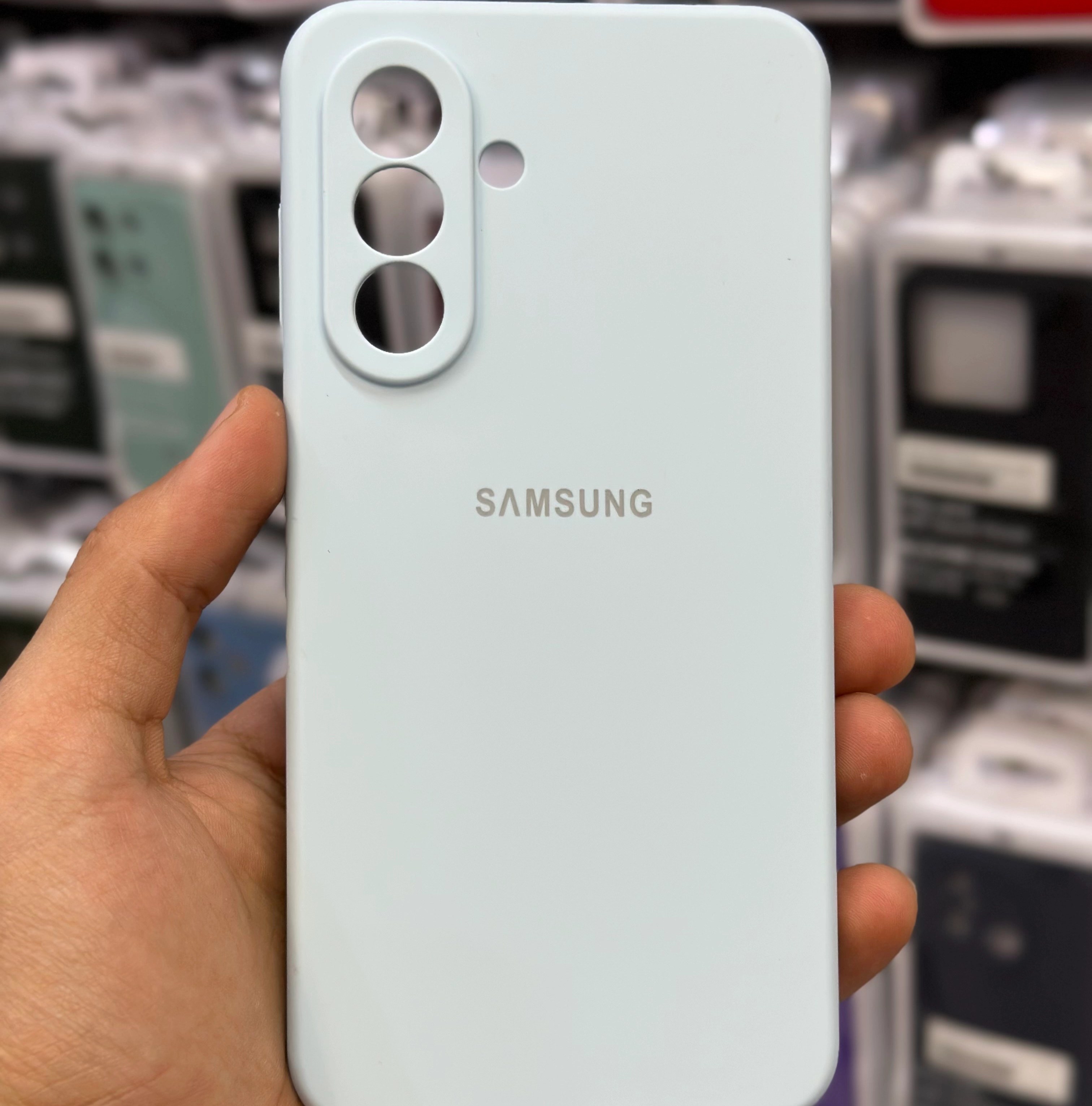 خرید قاب محافظ دوربین دار سامسونگ گلکسی Liquid Silicone Cover | Samsung Galaxy A17 ار دیجی اکسس