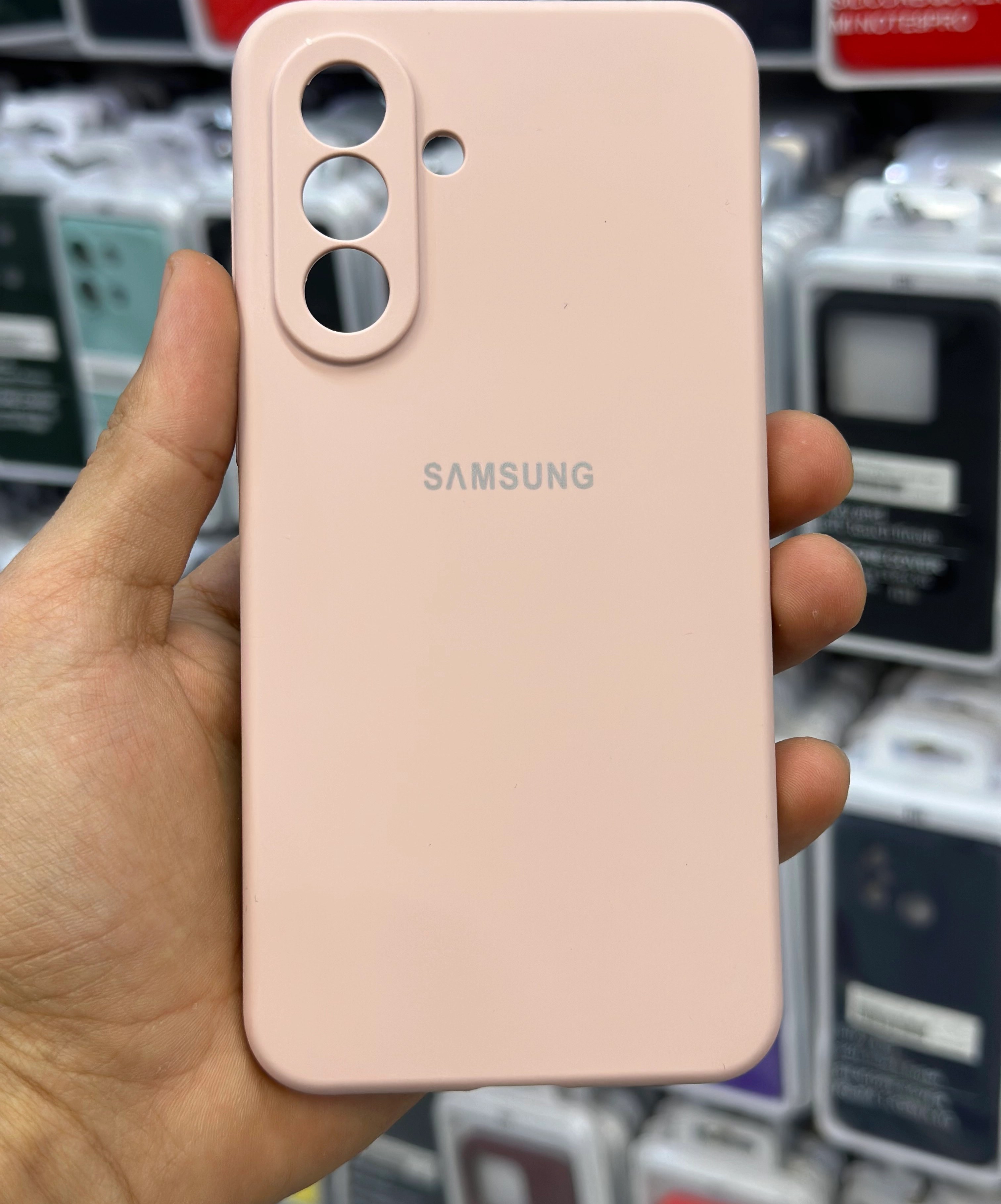 خرید قاب محافظ دوربین دار سامسونگ گلکسی Liquid Silicone Cover | Samsung Galaxy A17 ار دیجی اکسس