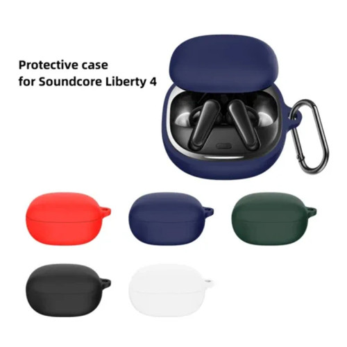 خرید کاور سیلیکونی مناسب برای کیس هدفون بیسیم انکر Soundcore Liberty 4 از دیجی اکسس