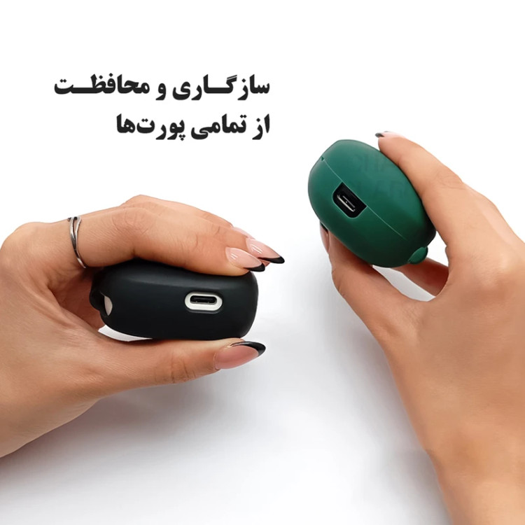 کاور قاب گارد سیلیکونی مناسب برای هندزفری بلوتوثی انکر Soundcore Life P2 mini