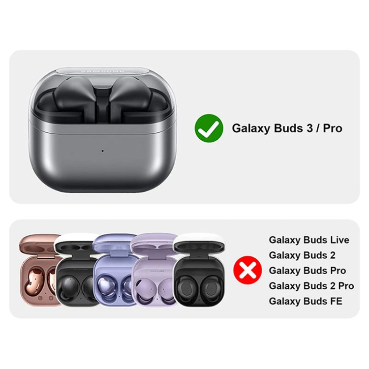 خرید کاور سیلیکون پاک کنی مناسب برای کیس هدفون بی سیم سامسونگ Galaxy Buds 3 / 3 Pro از دیجی اکسس