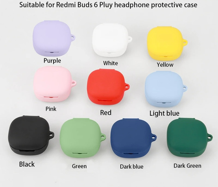 خرید کاور مدل Silicone-SP مناسب برای کیس هدفون بلوتوثی شیائومی Redmi Buds 6 Play از دیجی اکسس