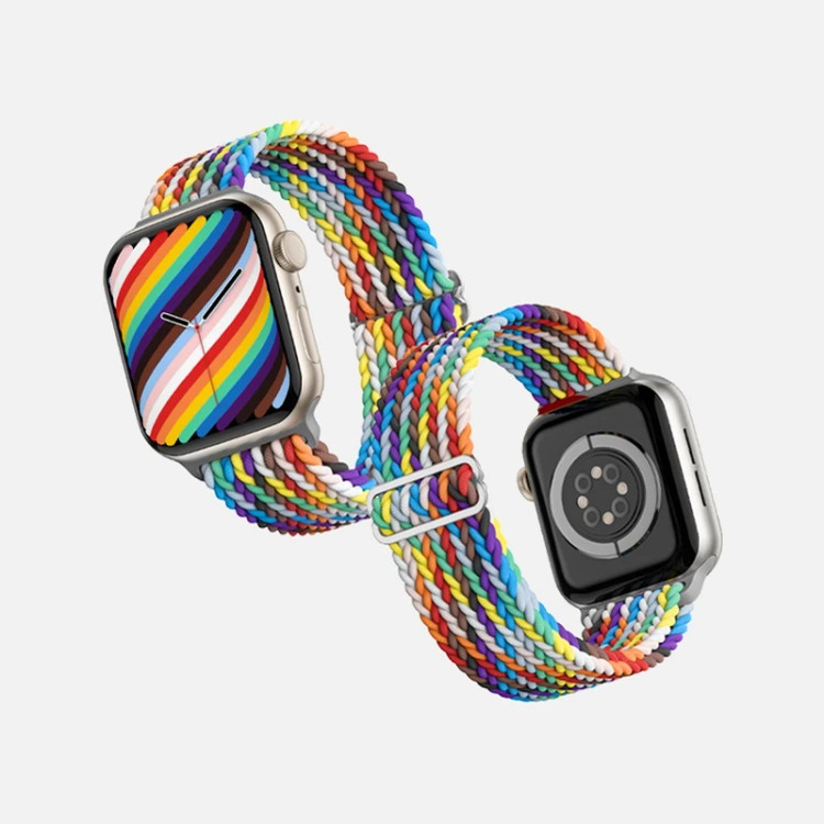 خرید بند سولو (بافت) مدل Braided-B مناسب برای اپل واچ سری 1/2/3/4/5/6/7/8/9سایز 38/40/41 میلی متری ضد حساسیت از دیجی اکسس
