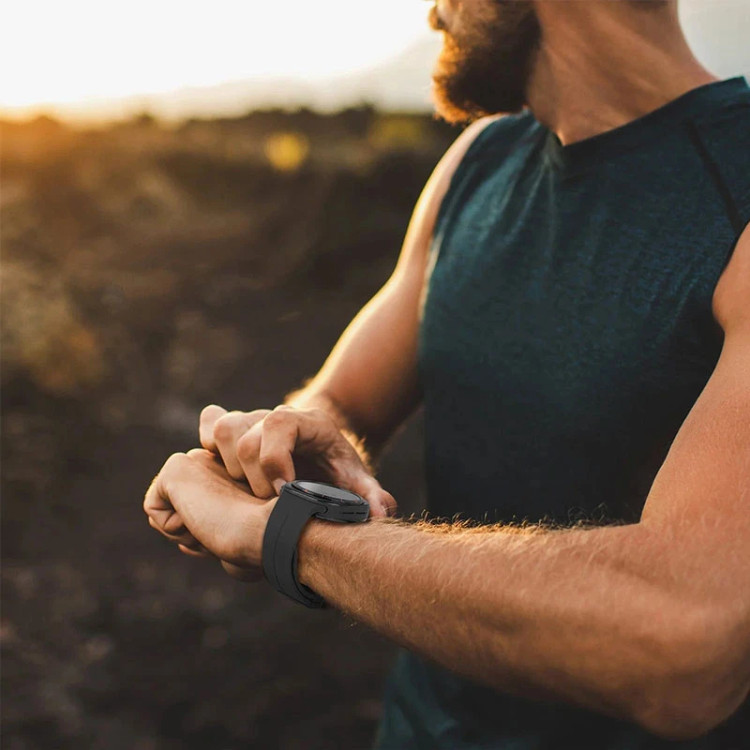 خرید بند سیلیکونی مگنتی مدل Magnetic Silicon مناسب برای ساعت هوشمند شیائومی Redmi Watch 5 Active ازدیجی اکسس