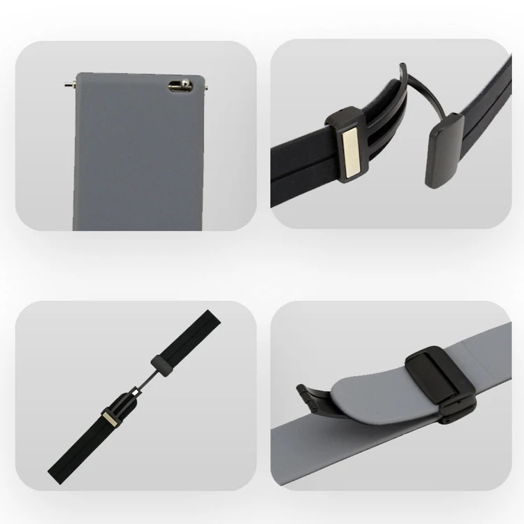 خرید بند سیلیکونی مدل Magnetic مناسب برای ساعت هوشمند گلوریمی Glorimi M1 Pro / M2 / M2 Pro / M2 Max / GS1 Pro / GS2 / GR1 از دیجی اکسس