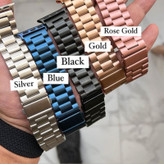 خرید بند استیل مدل 3bead Steel Metal مناسب برای ساعت هوشمند آمازفیت GTR 47mm/GTR 2/2e/3/3 Pro/4 از دیجی اکسس