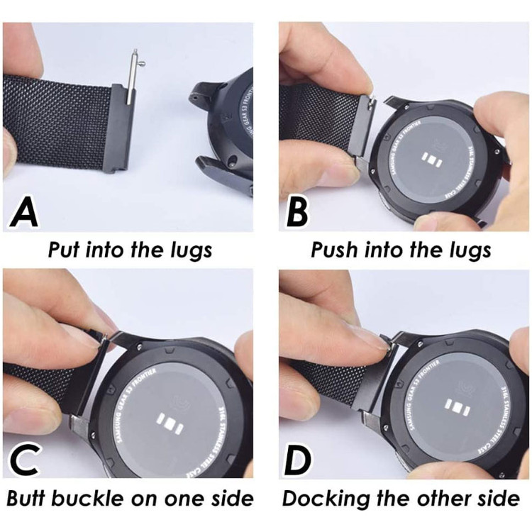 خرید بند استیل / فلزی مدل 3Bead GRDH مناسب برای ساعت هوشمند سامسونگ Galaxy Watch 8 40mm/44mm/Classic 46mm به همراه کاور از دیجی اکسس