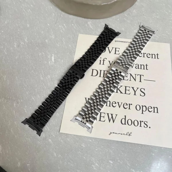 خرید بند استیل/فلزی مدل 5Bead مناسب برای ساعت هوشمند سامسونگ Galaxy Watch 8 40mm/44mm/Classic از دیجی اکسس