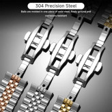 خرید بند استیل/فلزی مدل 5Bead مناسب برای ساعت هوشمند سامسونگ Galaxy Watch 8 40mm/44mm/Classic از دیجی اکسس