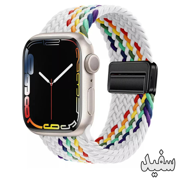 خرید بند سولو (بافت) مدل Braided Magnet مناسب برای اپل واچ Ultra 49 میلی متری از دیجی اکسس