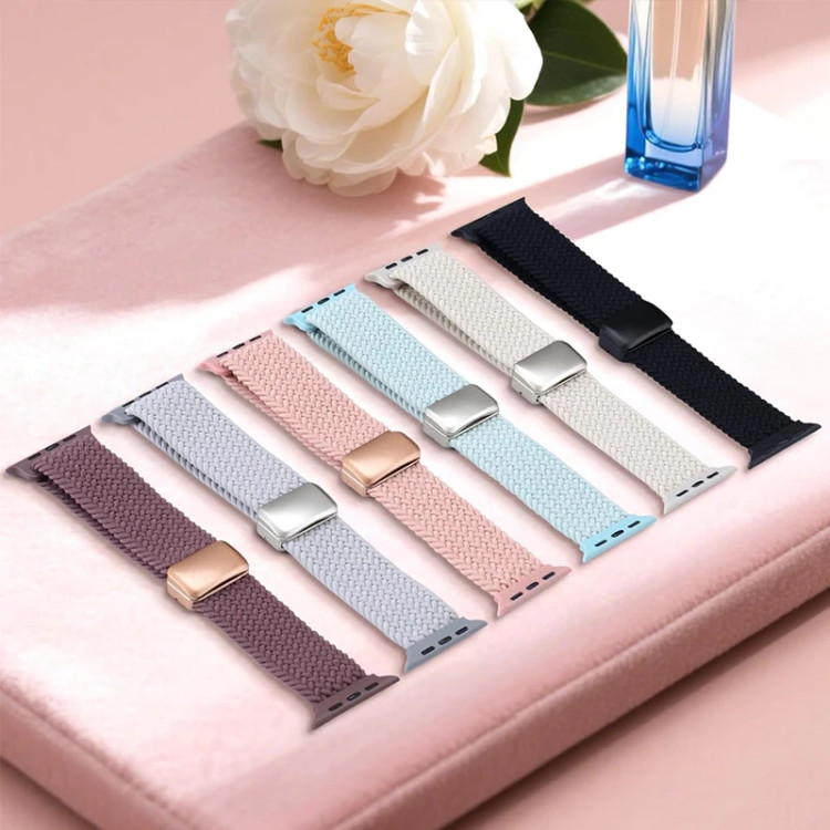 خرید بند سولو (بافت) مدل Braided Magnet مناسب برای اپل واچ Ultra 49 میلی متری از دیجی اکسس