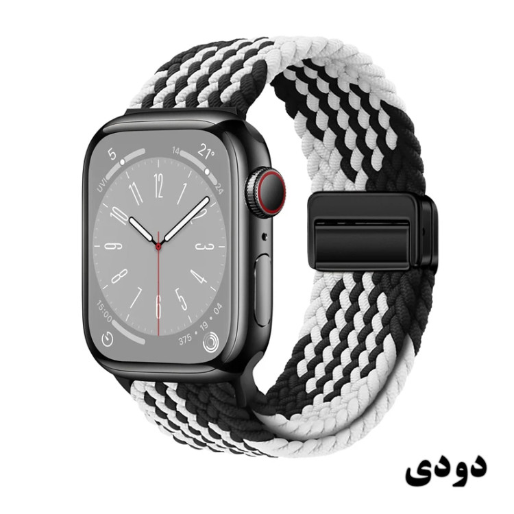 خرید بند سولو (بافت) مدل Braided Magnet مناسب برای اپل واچ Ultra 49 میلی متری از دیجی اکسس