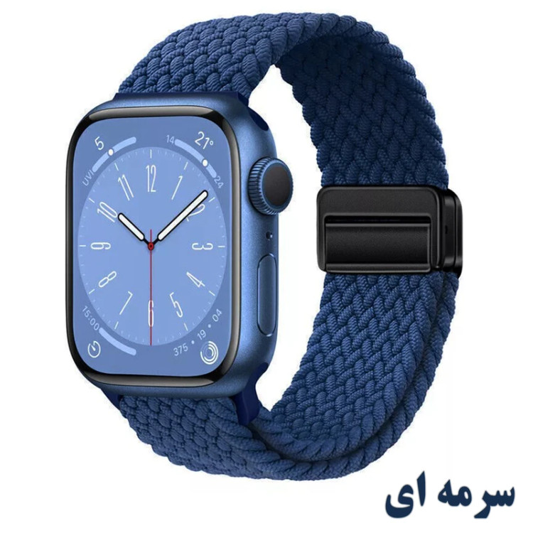خرید بند سولو (بافت) مدل Braided Magnet مناسب برای اپل واچ Ultra 49 میلی متری از دیجی اکسس