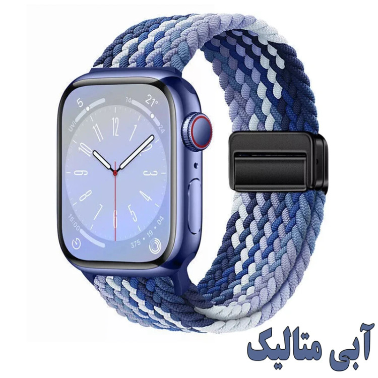 خرید بند سولو (بافت) مدل Braided Magnet مناسب برای اپل واچ Ultra 49 میلی متری از دیجی اکسس