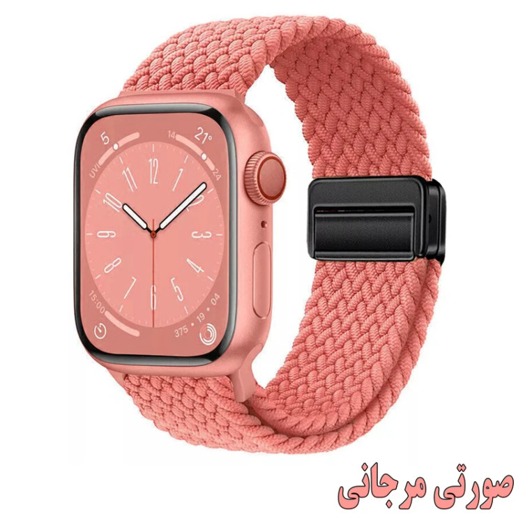 خرید بند سولو (بافت) مدل Braided Magnet مناسب برای اپل واچ Ultra 49 میلی متری از دیجی اکسس