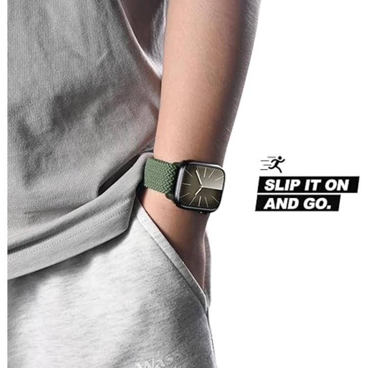 خرید بند سولو / بافت مدل RdBlk-Woven AK مناسب برای ساعت هوشمند گلوریمی M2 Max LTD سایز 22mm از دیجی اکسس