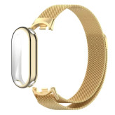 خرید بند میلانس/حصیری استیل مدل Milanese GRDS مناسب برای مچ بند هوشمند شیائومی /۹/۸/Mi Band 10 به همراه کاور