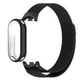 خرید بند میلانس/حصیری استیل مدل Milanese GRDS مناسب برای مچ بند هوشمند شیائومی /۹/۸/Mi Band 10 به همراه کاور