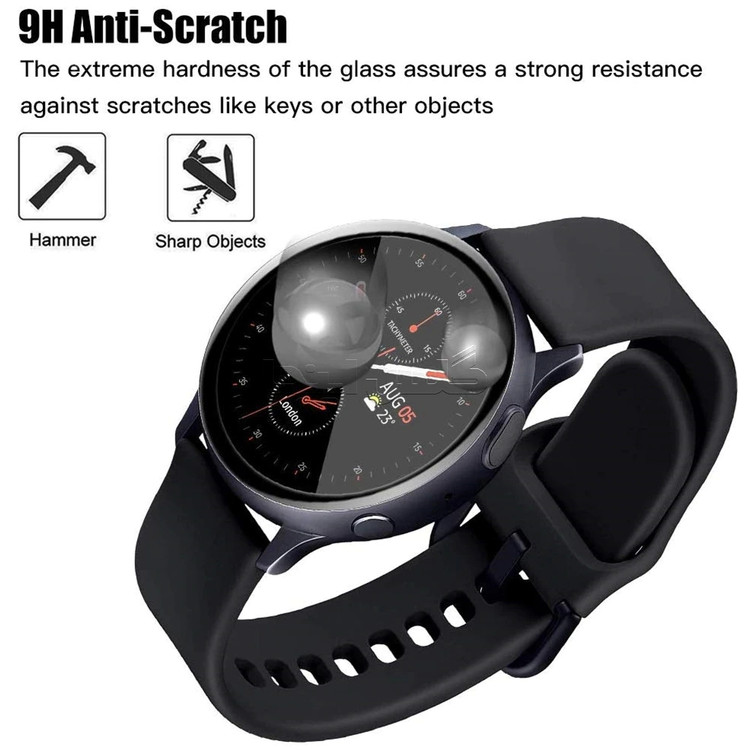خرید محافظ صفحه نمایش مدل شیشه ای مناسب برای ساعت هوشمند سامسونگ Galaxy watch4 40mm از دیجی اکسس