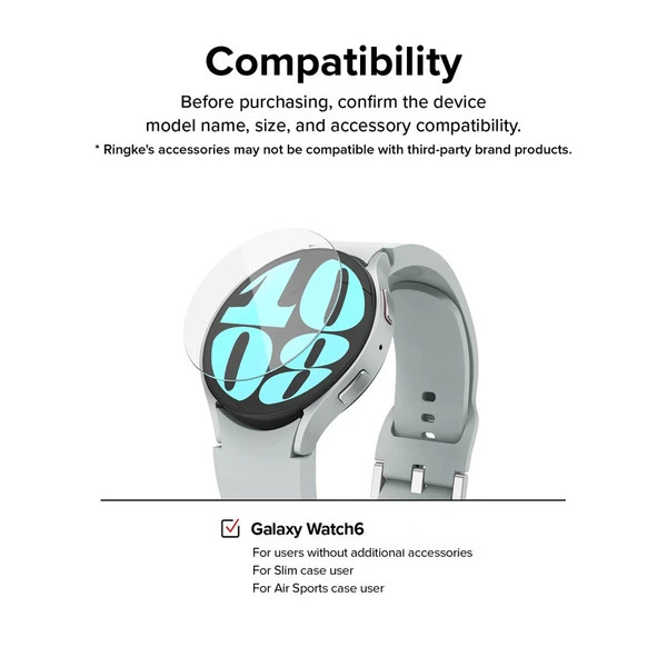 خرید محافظ صفحه نمایش مدل شیشه ای مناسب برای ساعت هوشمند سامسونگ Galaxy watch 5 40mm از دیجی اکسس