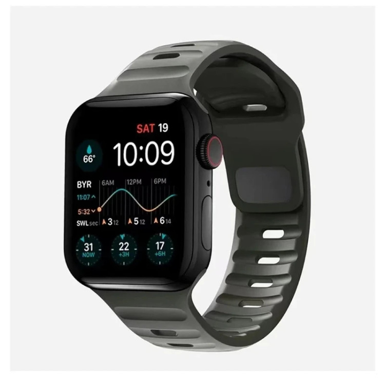 خرید بند سیلیکونی اسپیگن مدل SPIGEN SPORT مناسب برای اپل واچ سایز 42/44/45/49 میلی متری از دیجی اکسس