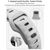 خرید بند سیلیکونی اسپیگن مدل SPIGEN SPORT برای اپل واچ سری SE/1/2/3/4/5/6/7/8/9/SE2021/SE2023/se ALUMINUM سایز 38 / 40 / 41 میلی متر از دیجی اکسس