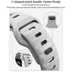 خرید بند سیلیکونی اسپیگن مدل SPIGEN SPORT برای اپل واچ سری se/1/2/3/4/5/6/7/8/9/se2021/se2023/se aluminumسایز 38 / 40 / 41 میلی متر به همراه کاور دیفندر از دیجی اکسس