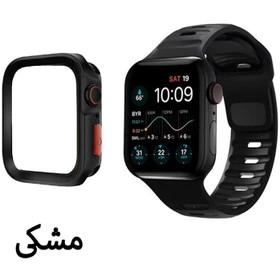 خرید بند سیلیکونی اسپیگن مدل SPIGEN SPORT برای اپل واچ سری se/1/2/3/4/5/6/7/8/9/se2021/se2023/se aluminumسایز 38 / 40 / 41 میلی متر به همراه کاور دیفندر از دیجی اکسس