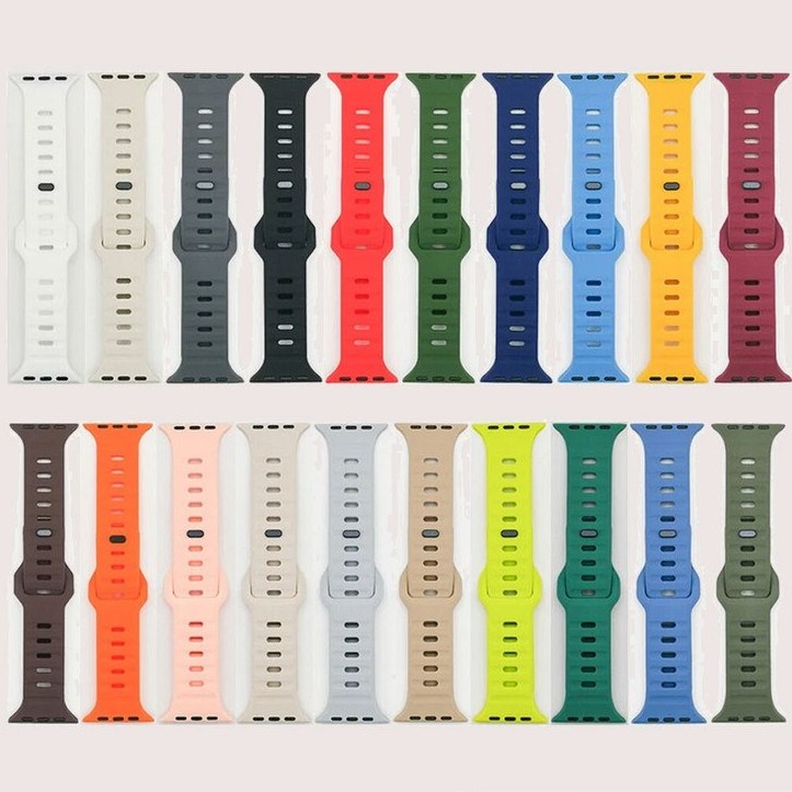 خرید بند سیلیکونی اسپیگن مدل SPIGEN SPORT برای اپل واچ سری se/1/2/3/4/5/6/7/8/9/se2021/se2023/se aluminumسایز 38 / 40 / 41 میلی متر به همراه کاور دیفندر از دیجی اکسس