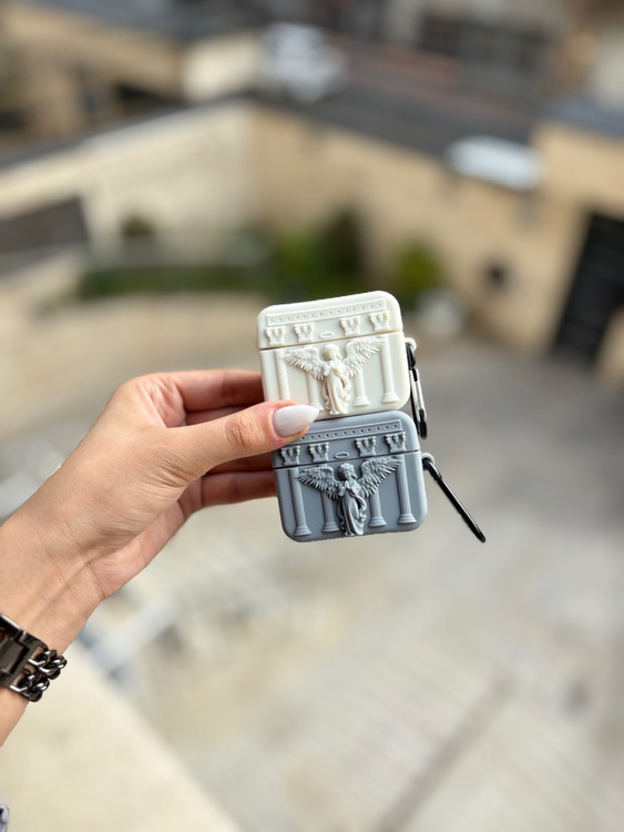 خرید کاور ایرپاد فرشته ساختمان سلطنتی (کدa0156) air pods pro/pro2 Case Cover از دیجی اکسس