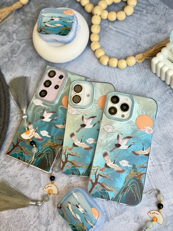 خرید کاور ایرپاد رقص درنا (کدa0251) air pods pro/pro2 Case Cover از دیجی اکسس