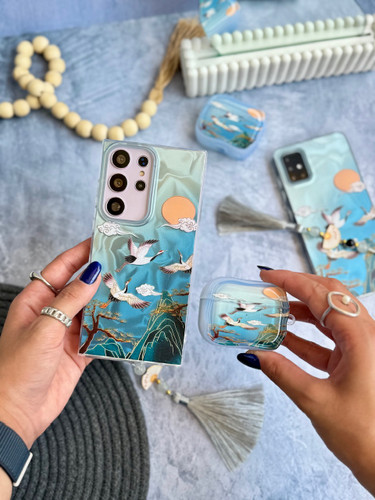 خرید کاور ایرپاد رقص درنا (کدa0251) air pods pro/pro2 Case Cover از دیجی اکسس