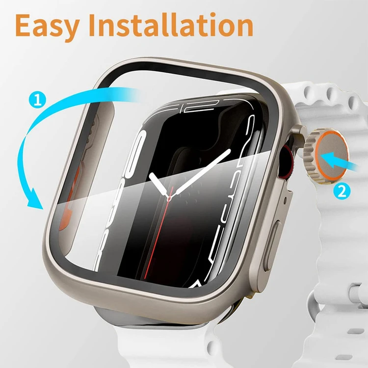 خرید کاور Ultra Design مناسب برای اپل واچ سری SE/1/2/3/4/5/6/7/8/9/AluminumCase سایز 44 میلی متری از دیجی اکسس