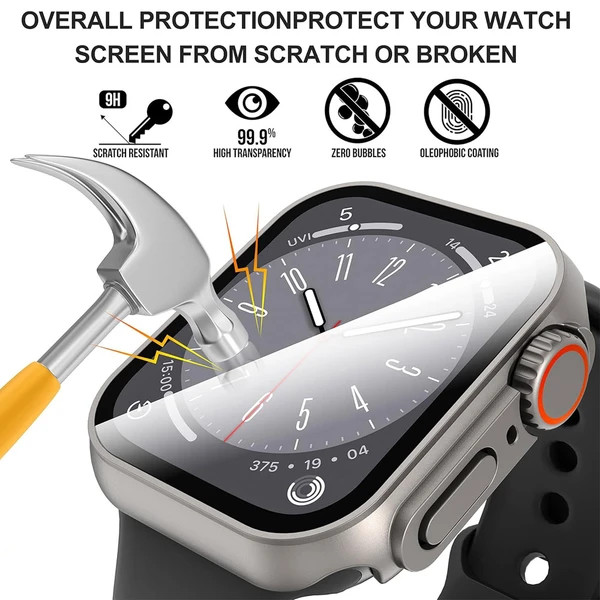 خرید کاور ساعت هوشمند مدل Ultra Design مناسب برای اپل واچ سری SE/1/2/3/4/5/6/7/8/9/AluminumCase سایز 44 میلی متری از دیجی اکسس