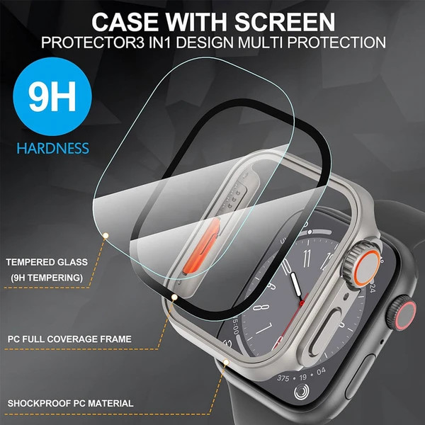 خرید کاور ساعت هوشمند مدل Ultra Design مناسب برای اپل واچ سری SE/1/2/3/4/5/6/7/8/9/AluminumCase سایز 44 میلی متری از دیجی اکسس