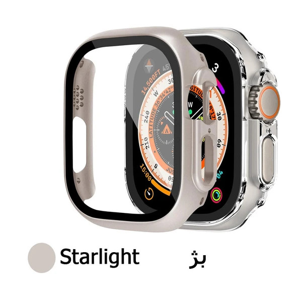خرید کاور ساعت هوشمند مدل Full Cover مناسب برای اپل واچ Ultra 49 mm به همراه محافظ صفحه نمایش از دیجی اکسس