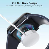 خرید کاور مدل Full-Wm مناسب برای اپل واچ سری se/1/2/3/4/5/6/7/8/9/2021/2023/aluminum case سایز 45 میلی متری به همراه محافظ صفحه نمایش از دیجی اکسس