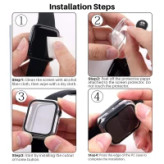 خرید کاور مدل Full-Wm مناسب برای اپل واچ سری se/1/2/3/4/5/6/7/8/9/2021/2023/aluminum case سایز 45 میلی متری به همراه محافظ صفحه نمایش از دیجی اکسس